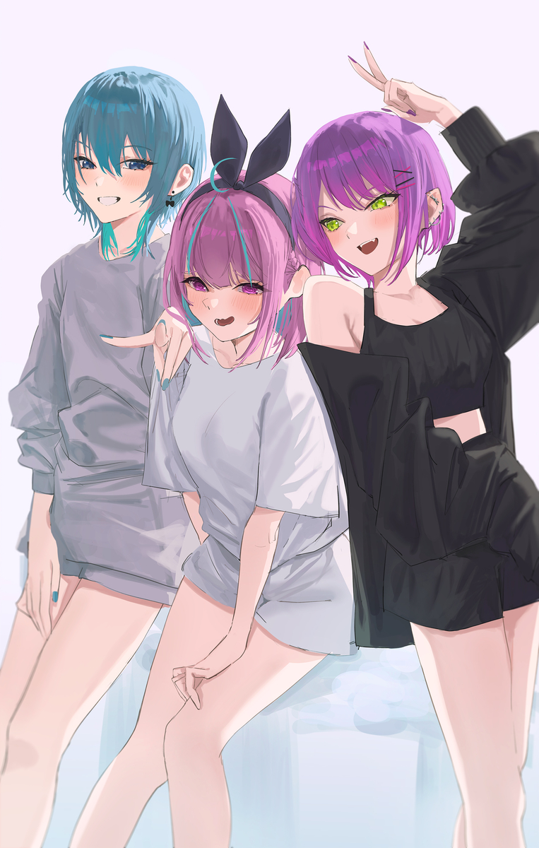 This is a pixiv picture whose title is Startend!.
