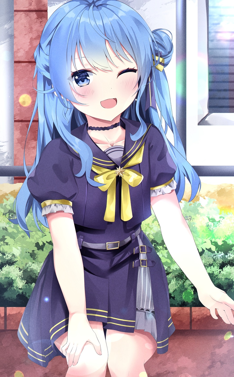 This is a pixiv picture whose title is 星街すいせい.