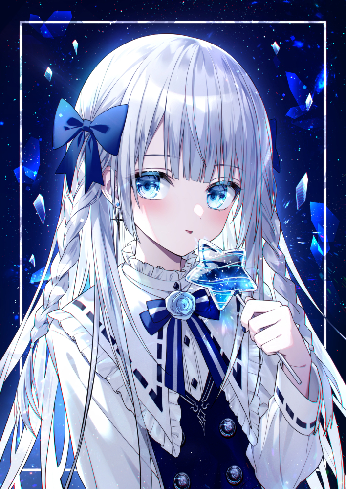 This is a pixiv picture whose title is 星空キャンディ.