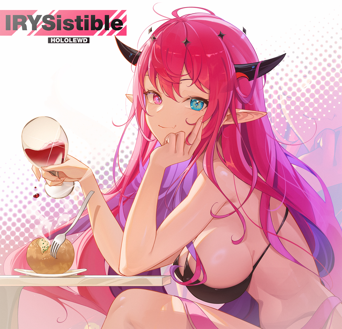 This is a pixiv picture whose title is An IRYSistible view.