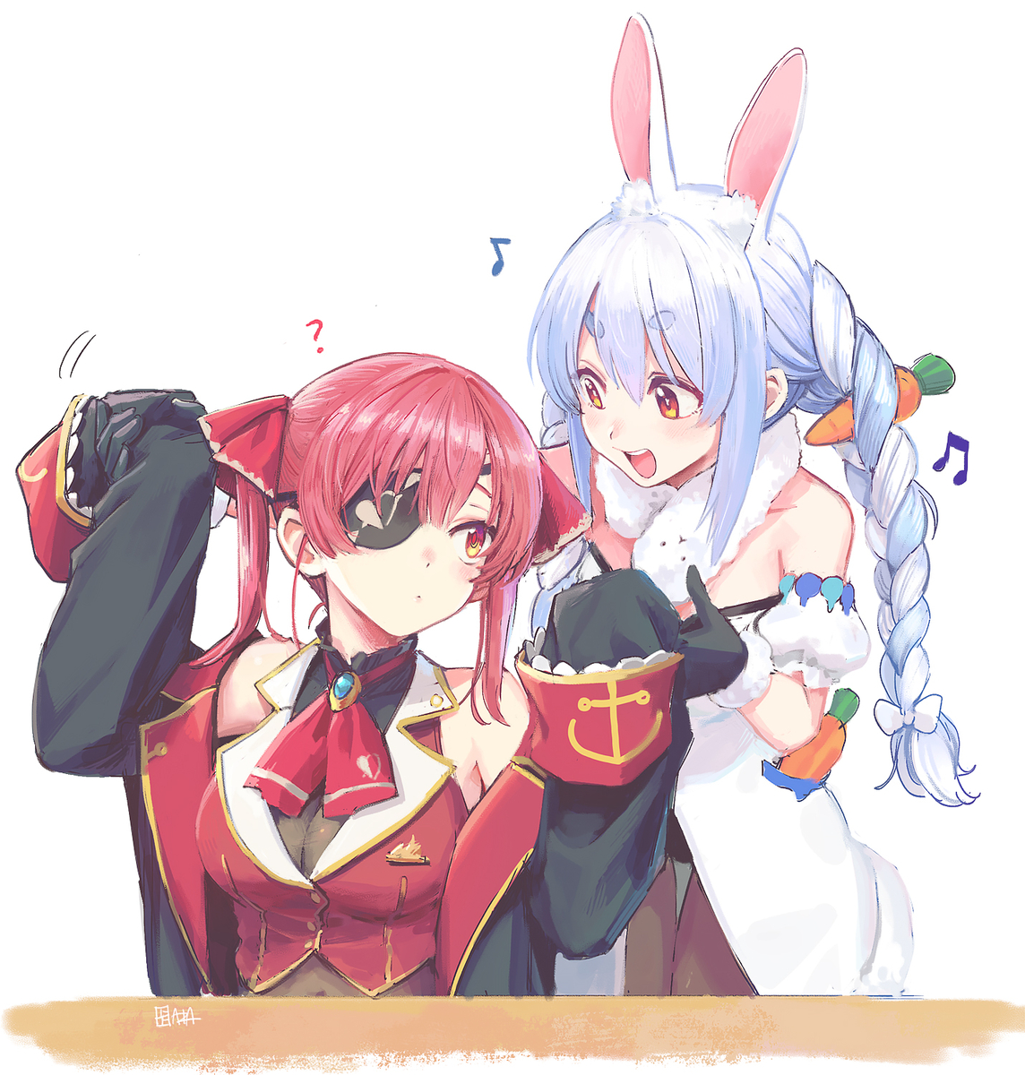 This is a pixiv picture whose title is 船長ログ２.
