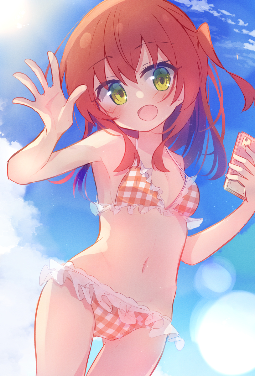 This is a pixiv picture whose title is 水喜多！.