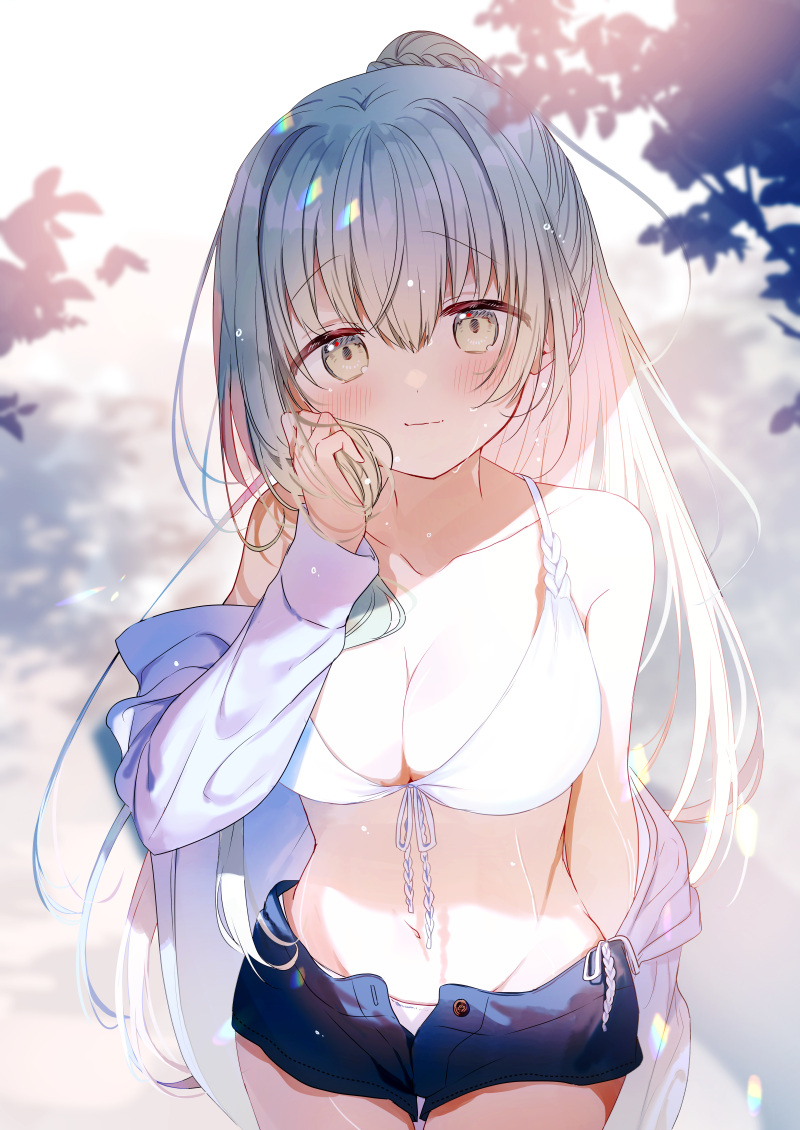 This is a pixiv picture whose title is 夏.