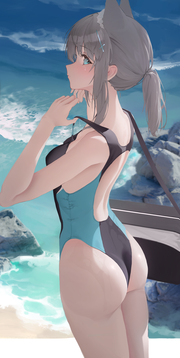 This is a pixiv picture whose title is study.