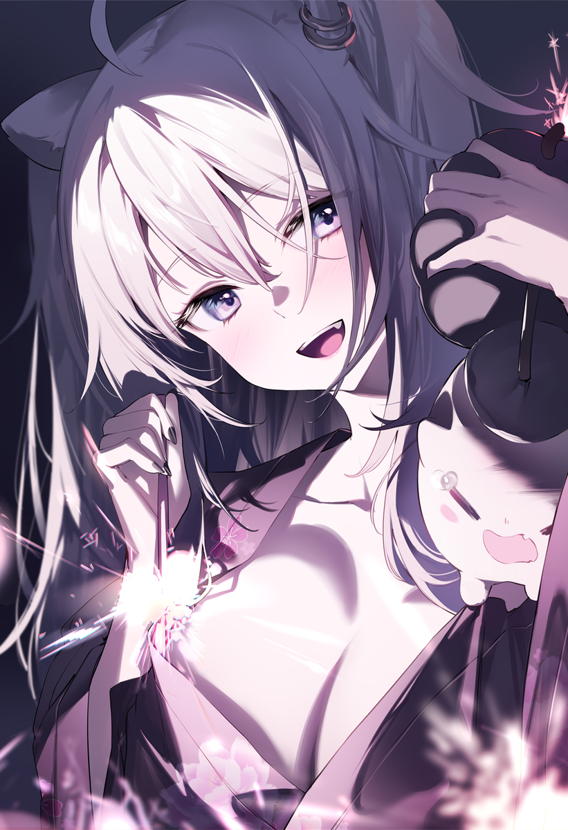 This is a pixiv picture whose title is はなび.