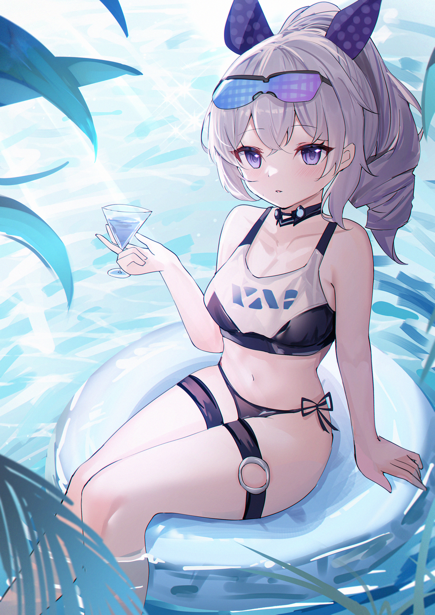 This is a pixiv picture whose title is 银狼.