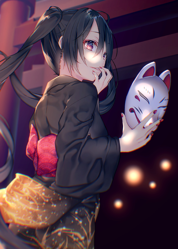 This is a pixiv picture whose title is 一つ二つ三つで.