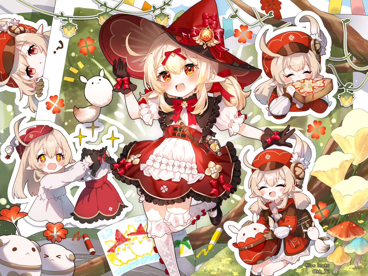 This is a pixiv picture whose title is 魔女っ子クレー参上！じゃじゃーん！.
