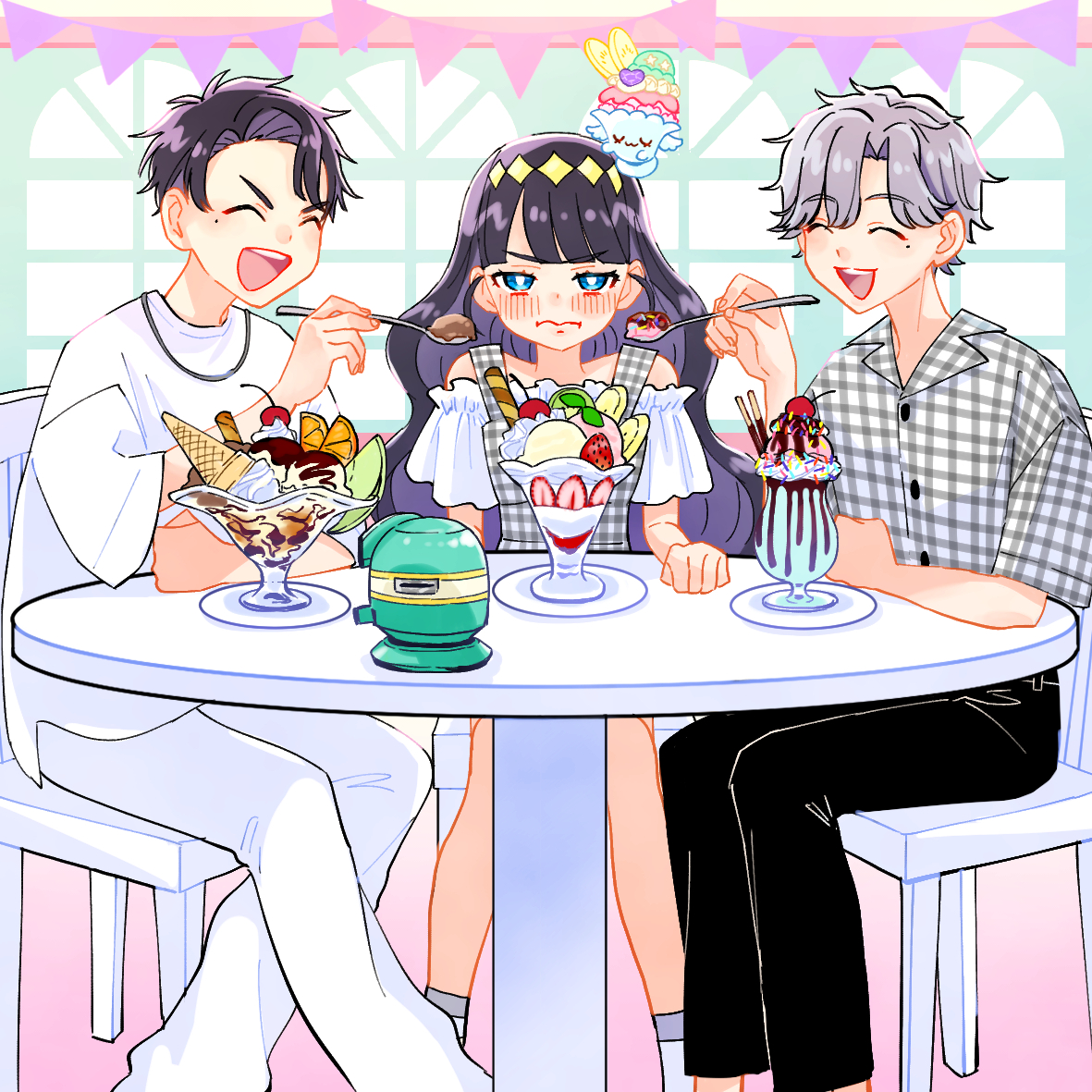 This is a pixiv picture whose title is 子ども扱いしないでくれ…！.