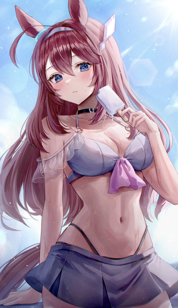 This is a pixiv picture whose title is クールダウン🧊.