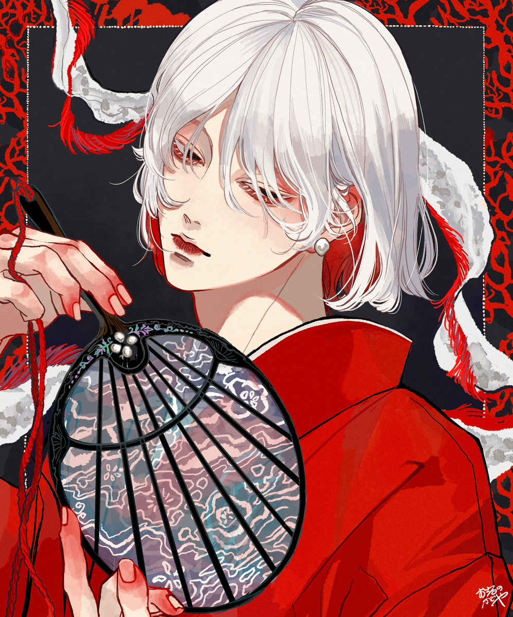 This is a pixiv picture whose title is 水底の誘い.