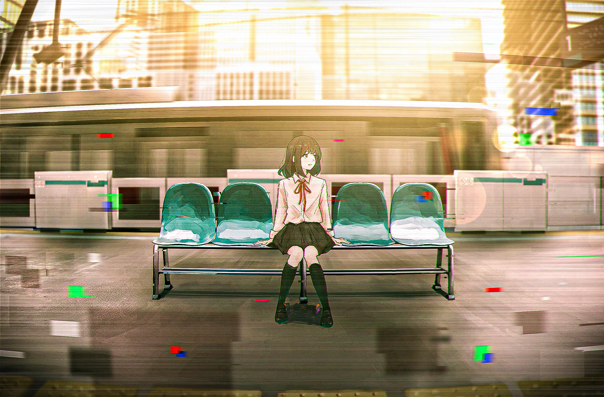 This is a pixiv picture whose title is 記憶.