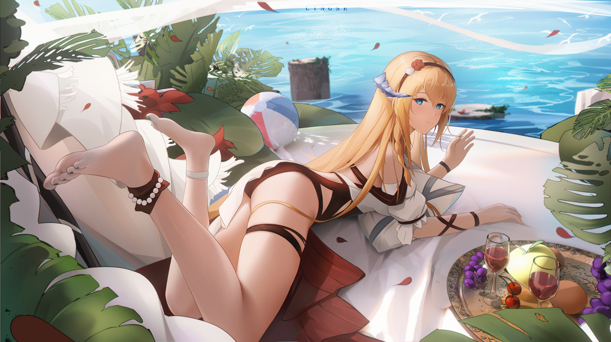 This is a pixiv picture whose title is 琴柳.