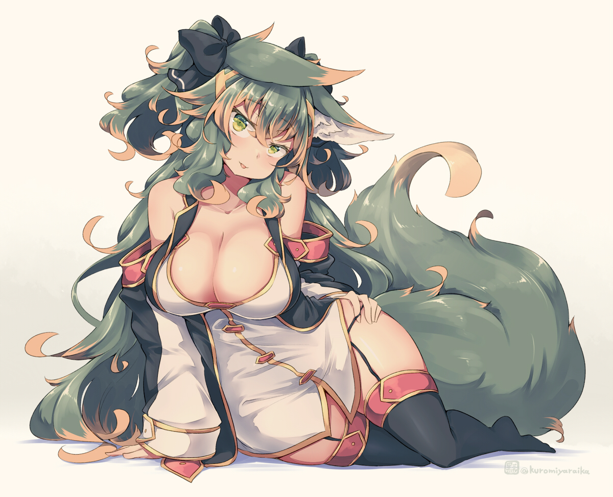 This is a pixiv picture whose title is 雷華ちゃん.