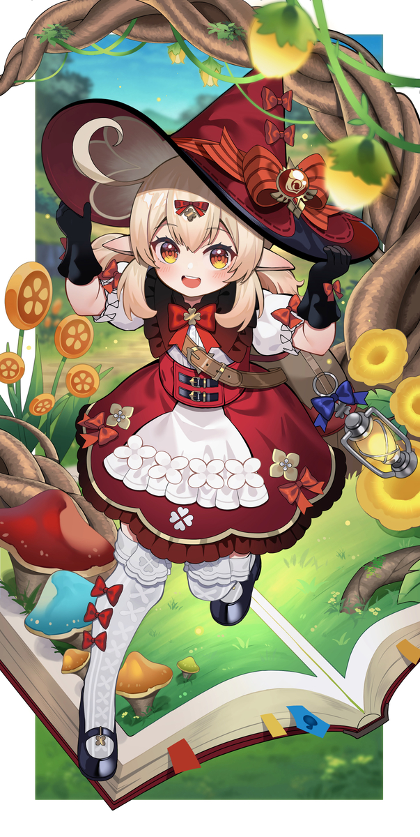This is a pixiv picture whose title is 魔女っ子クレーちゃん.