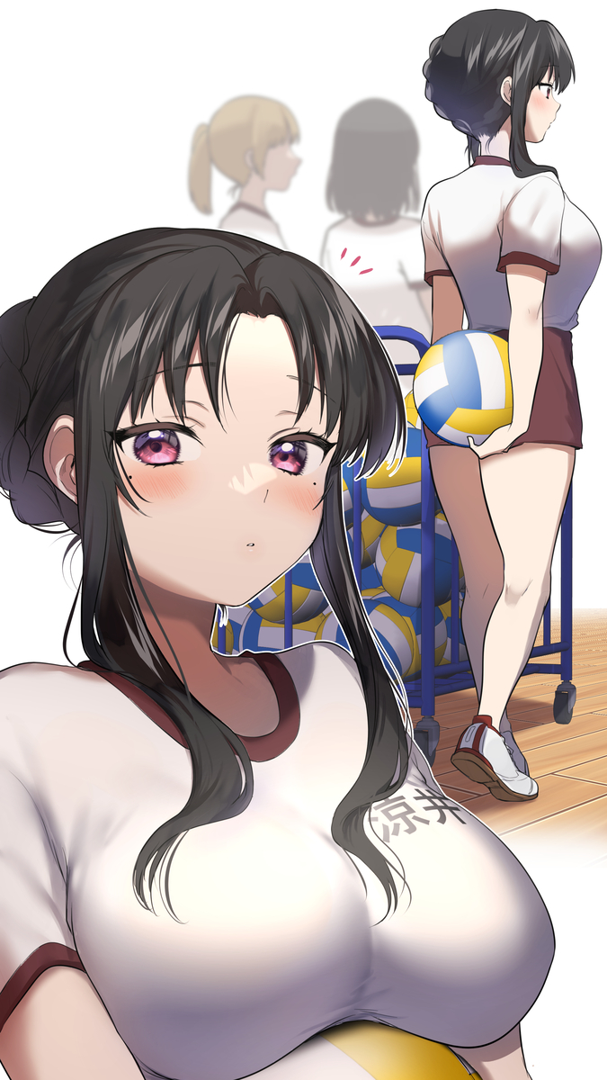 This is a pixiv picture whose title is クラスメイトと目が合った…？.
