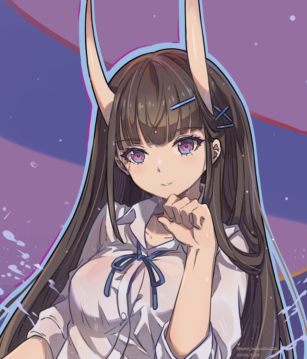 This is a pixiv picture whose title is 【Request】能代.