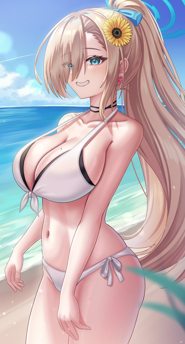 This is a pixiv picture whose title is アスナ🌻.