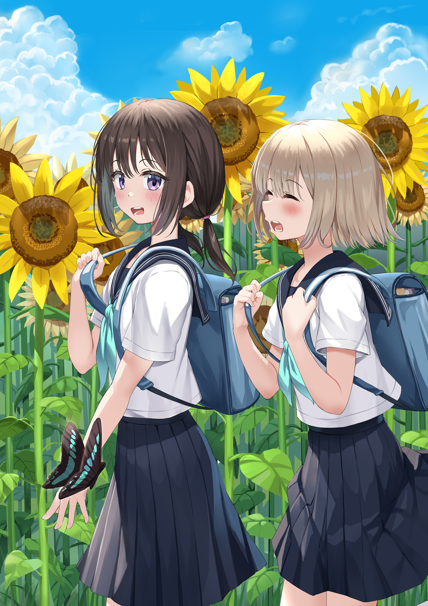 This is a pixiv picture whose title is 夏だね～☀.