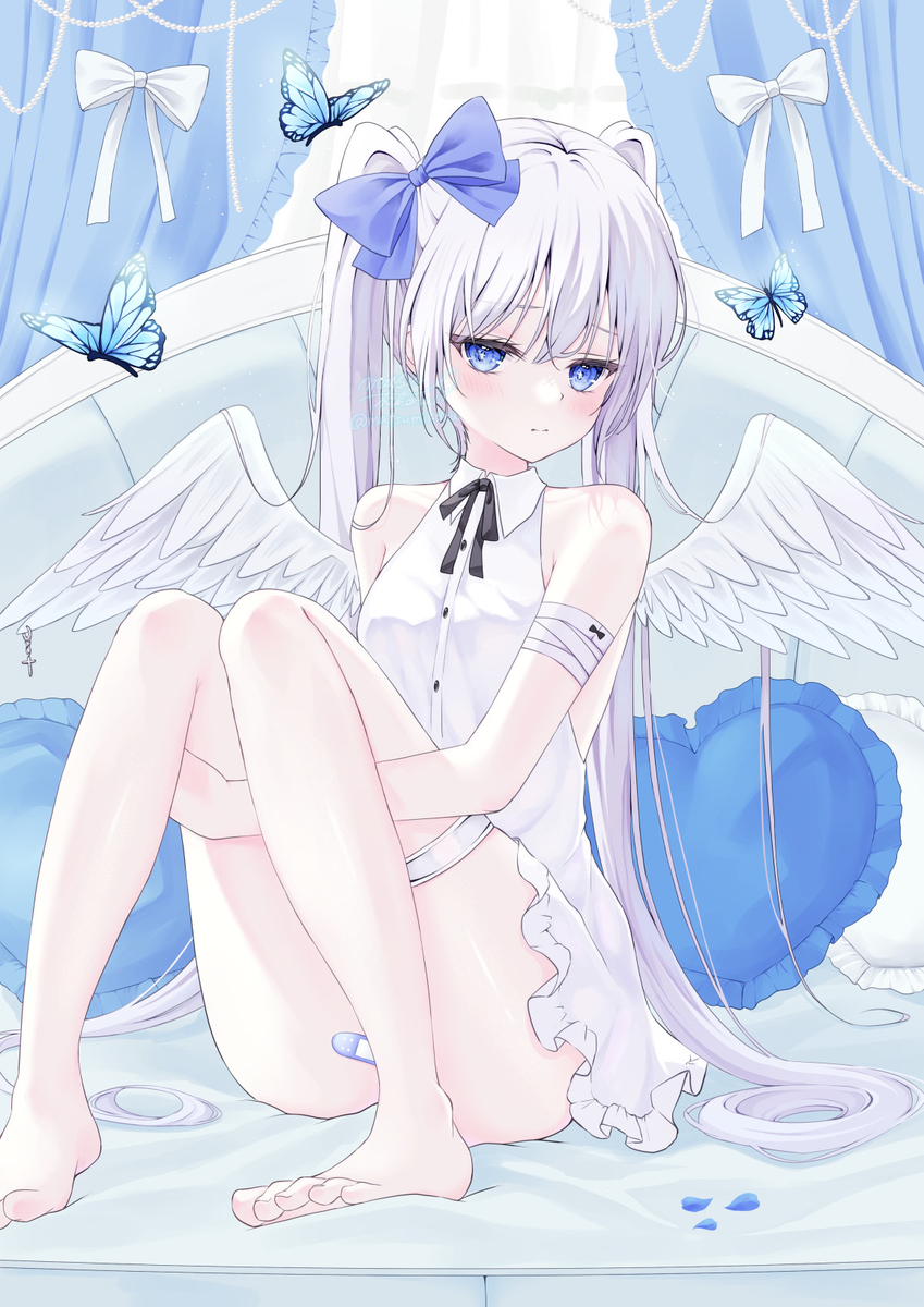 This is a pixiv picture whose title is 🦋.