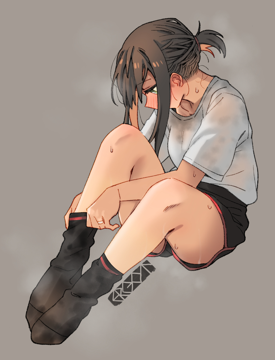 This is a pixiv picture whose title is におい.