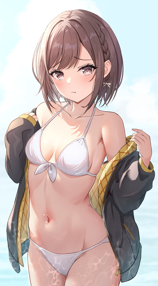This is a pixiv picture whose title is 何か文句あんの？.