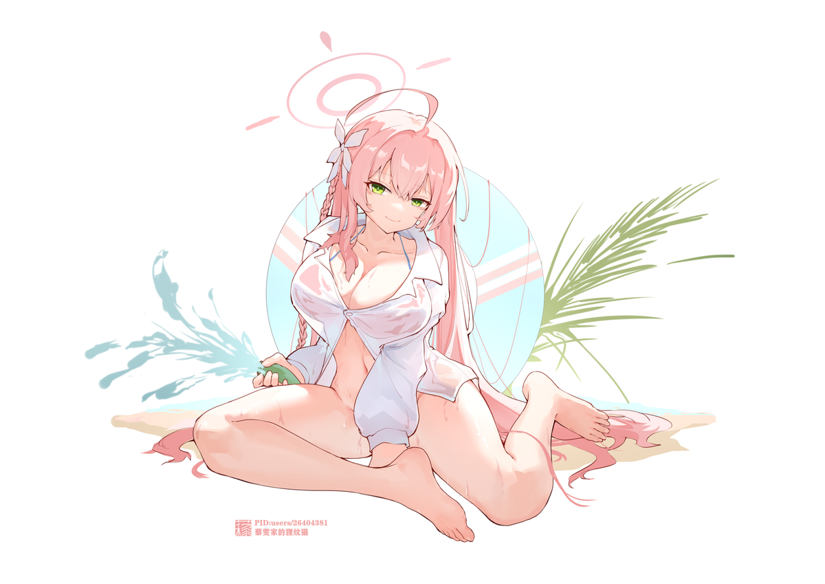 This is a pixiv picture whose title is no22.水着浦和ハナコ.