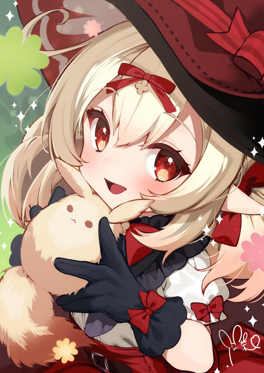 This is a pixiv picture whose title is クレーちゃんハピバ！.