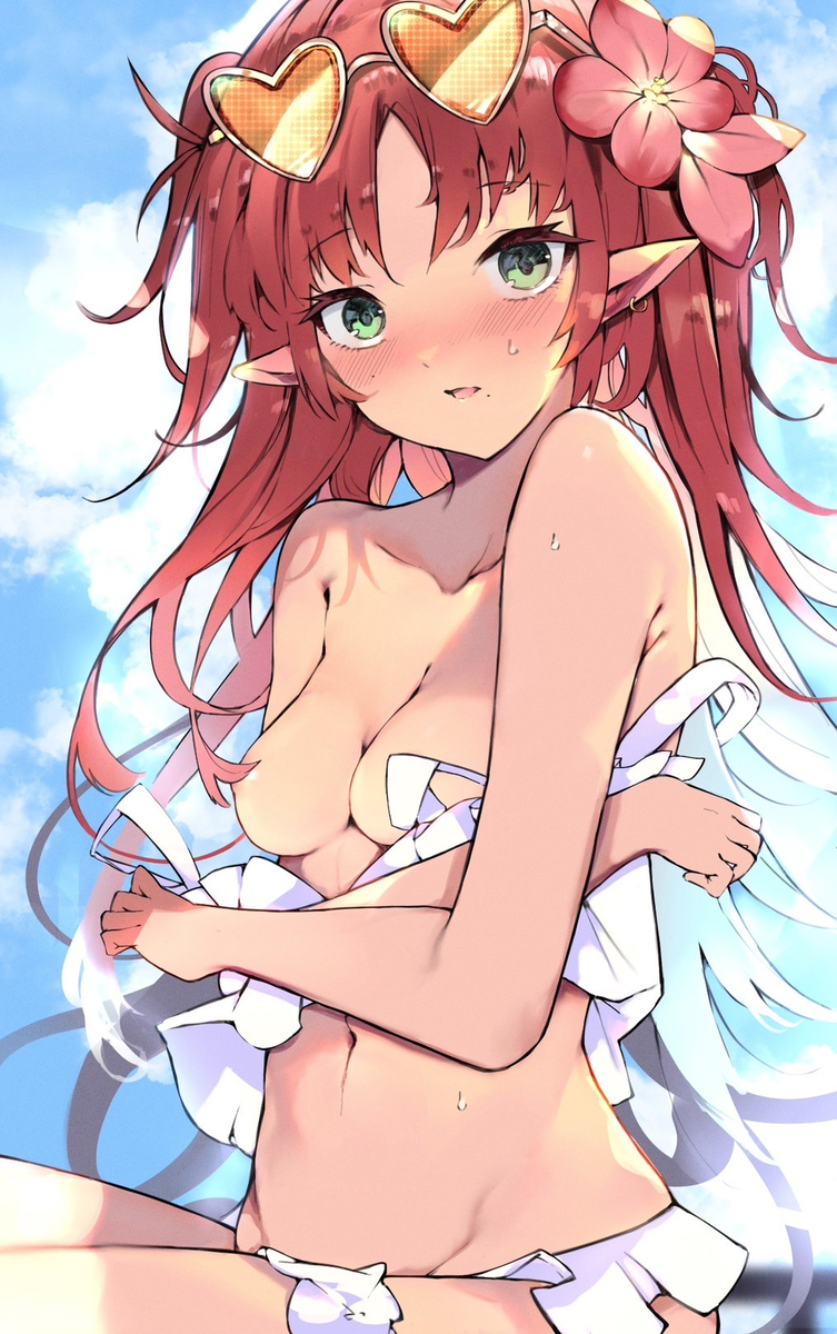 This is a pixiv picture whose title is おっ？.