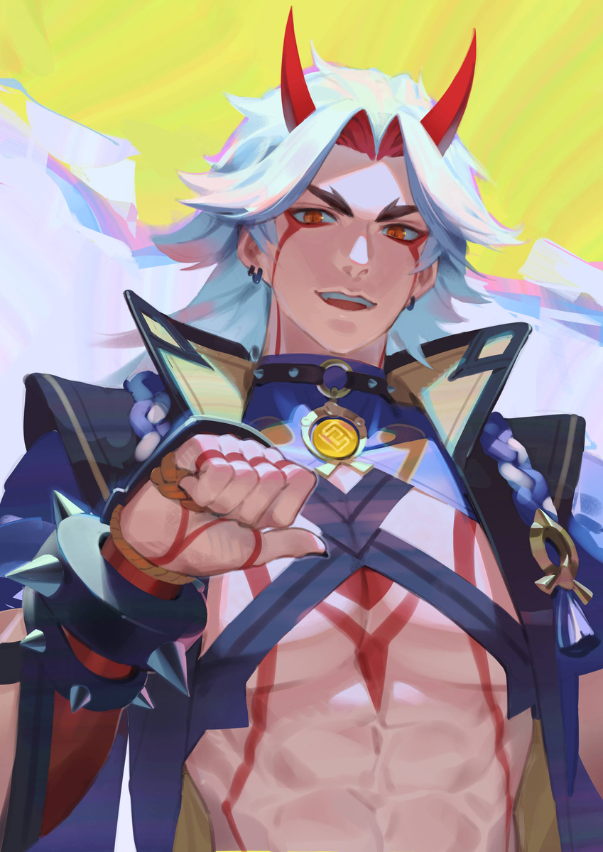 This is a pixiv picture whose title is Itto.