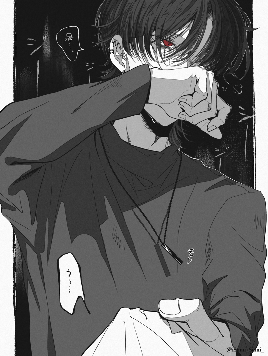 This is a pixiv picture whose title is 夏でも長袖.