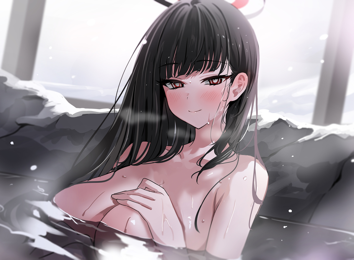 This is a pixiv picture whose title is ♨️♨️♨️.