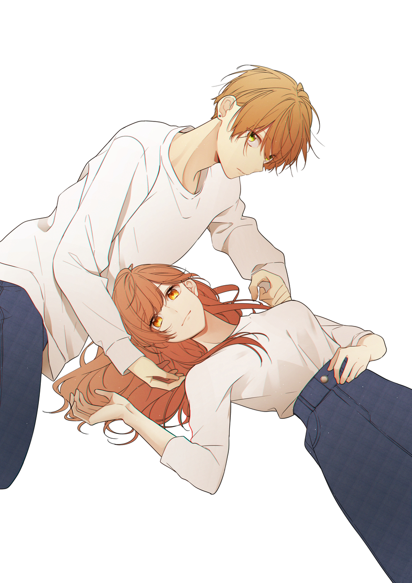 This is a pixiv picture whose title is 友姉/姉友log.