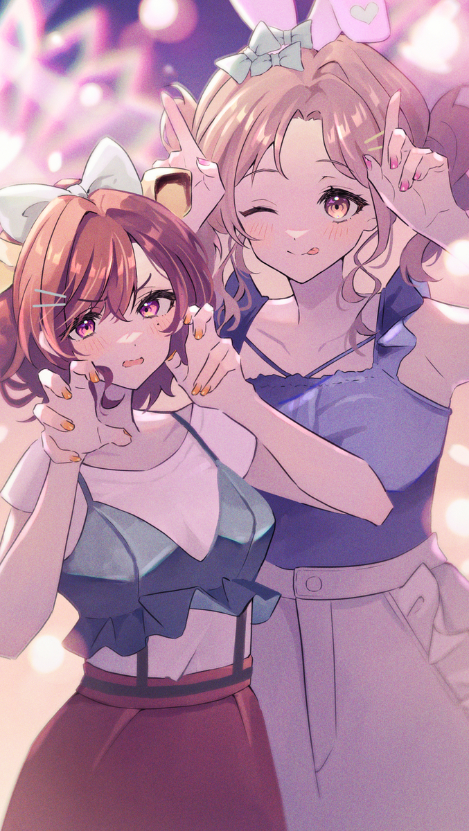 This is a pixiv picture whose title is 遊園地ひなまど🎡🎈.