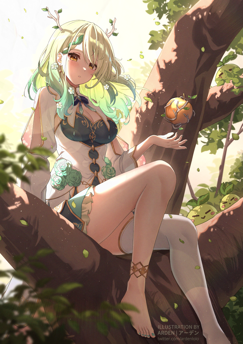 This is a pixiv picture whose title is 自然の番人.