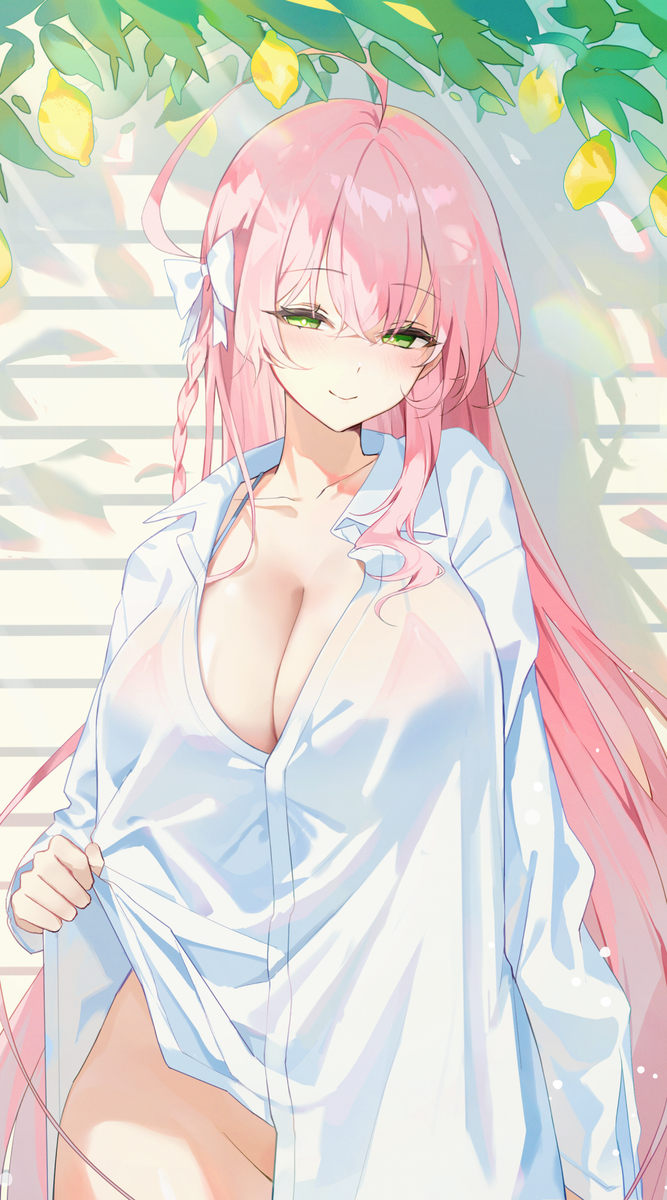 This is a pixiv picture whose title is ちらっ、、、.