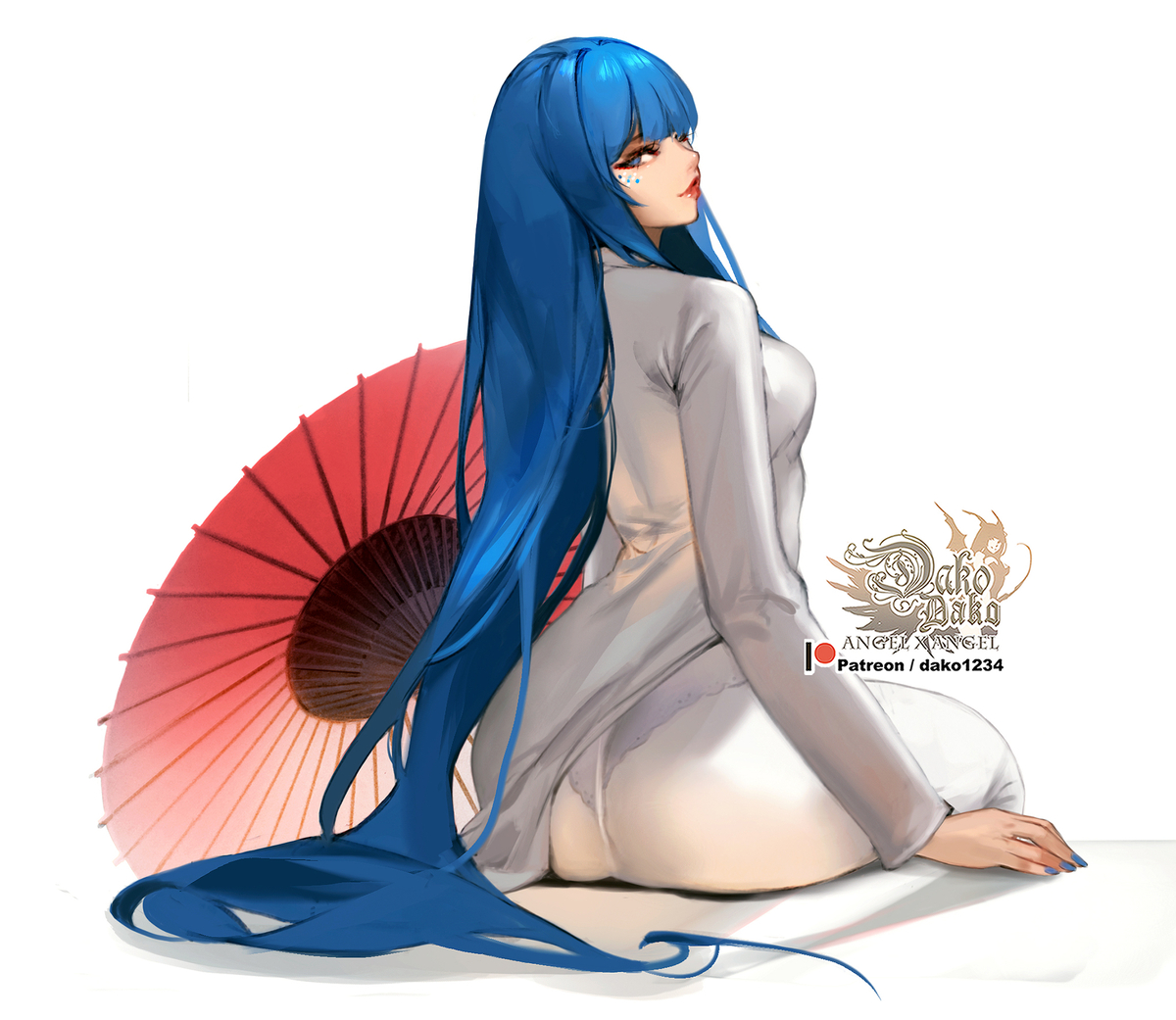 This is a pixiv picture whose title is big ass ~.
