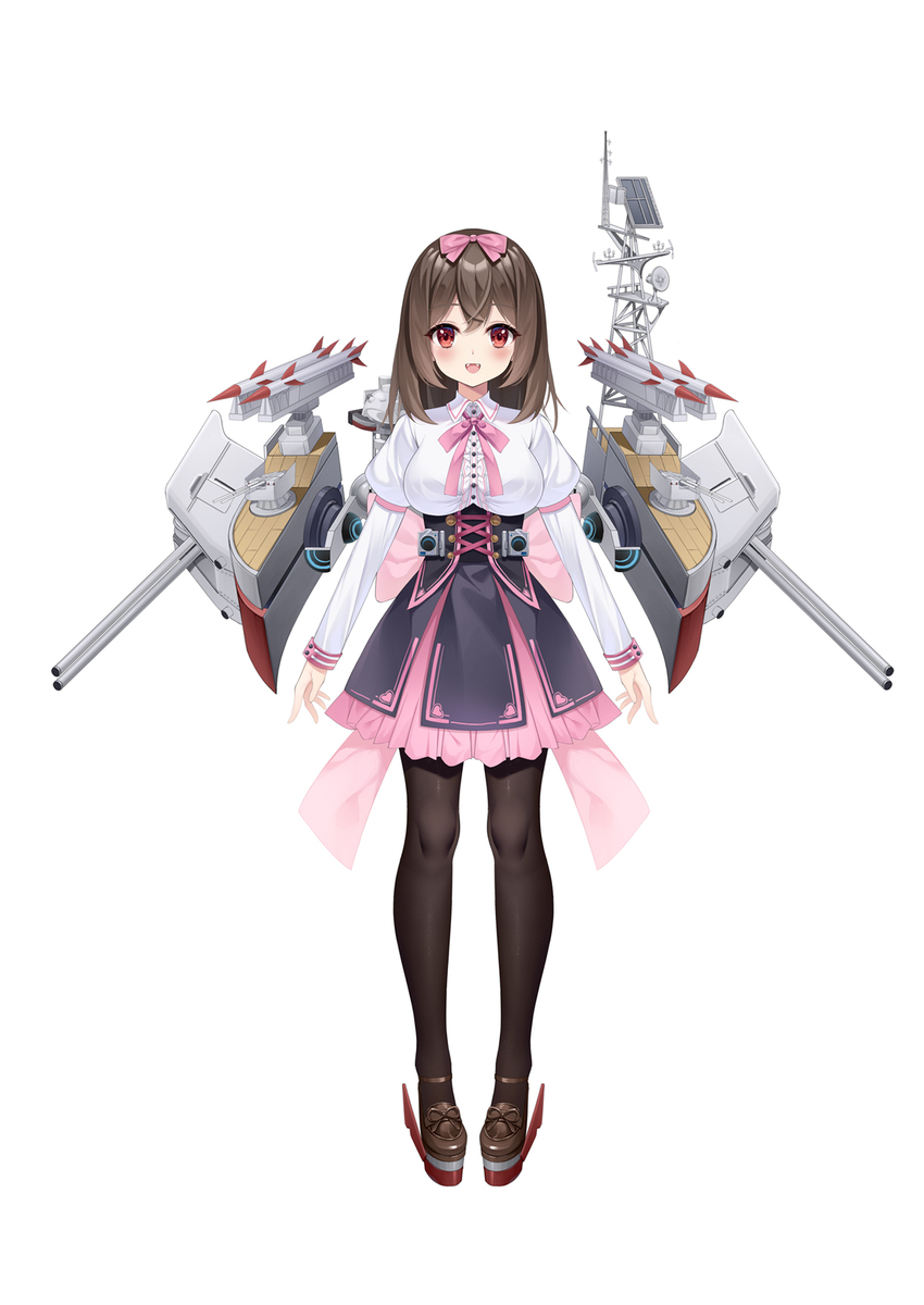 This is a pixiv picture whose title is 小何舰娘.