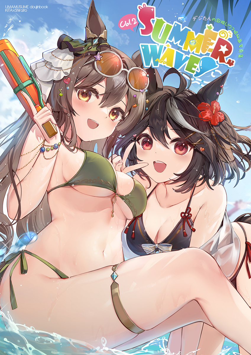 This is a pixiv picture whose title is 【C102新刊】SUMMER WAVES Vol.2.