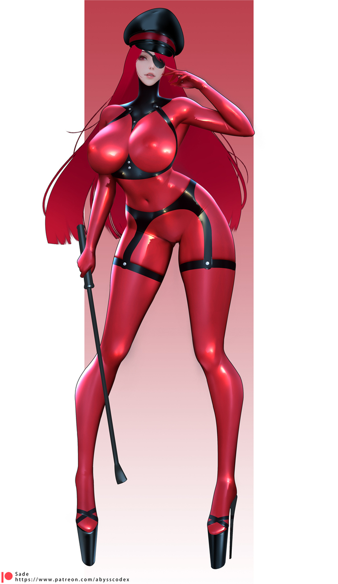 This is a pixiv picture whose title is Red Latex.