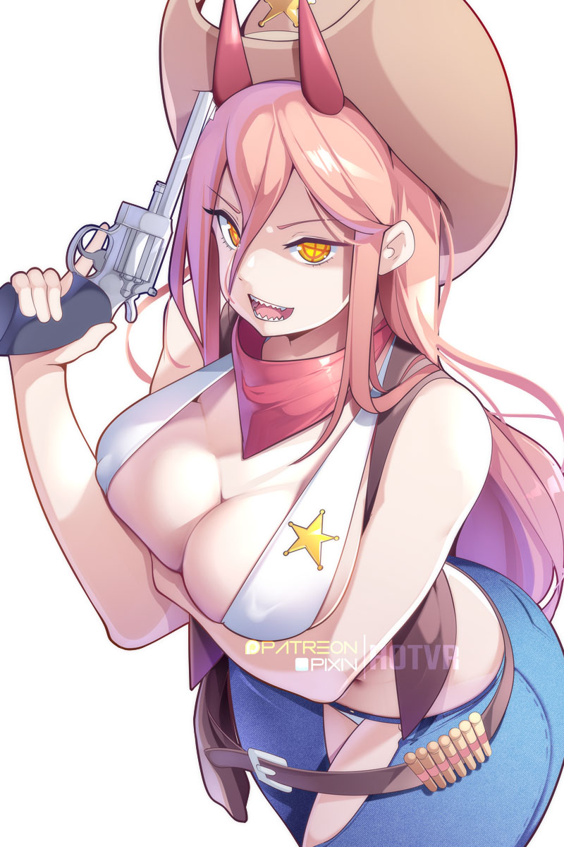 This is a pixiv picture whose title is Cowgirl Power.