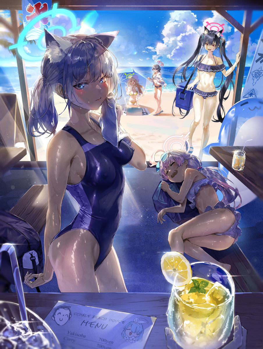 This is a pixiv picture whose title is シロコ.