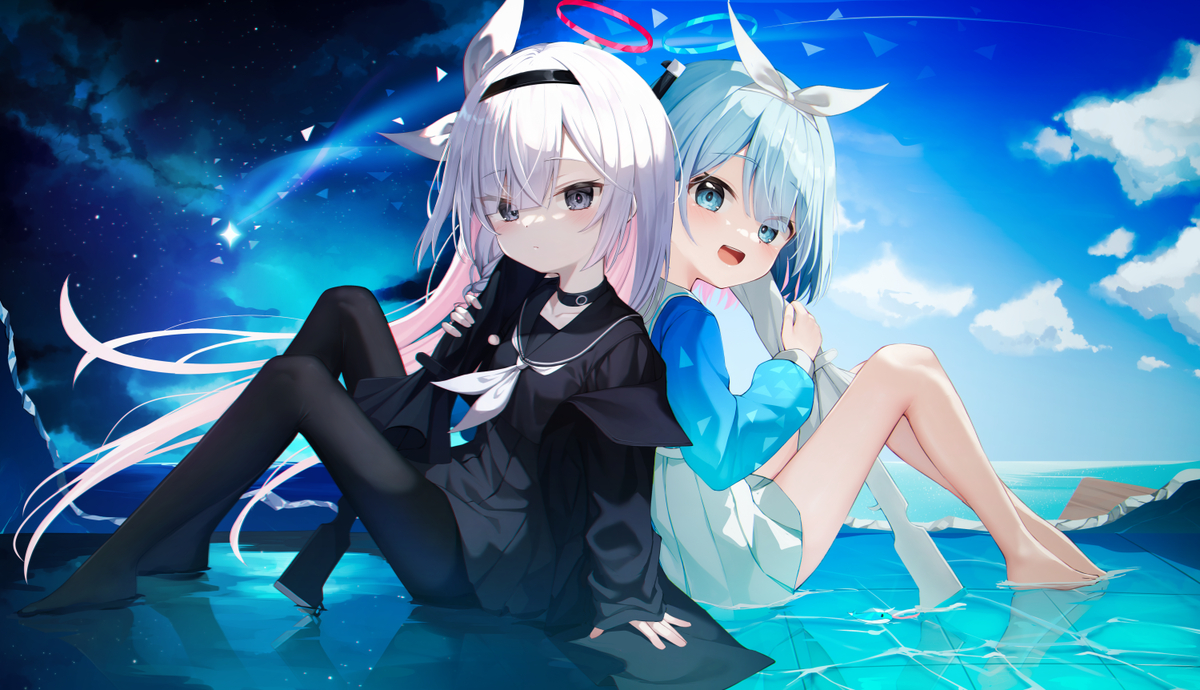 This is a pixiv picture whose title is アロナ&プラナ.