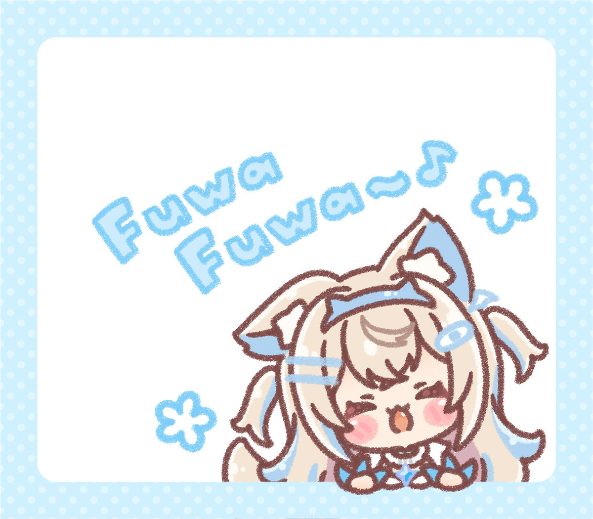 This is a pixiv picture whose title is FuwaFuwa Fuwawa！.