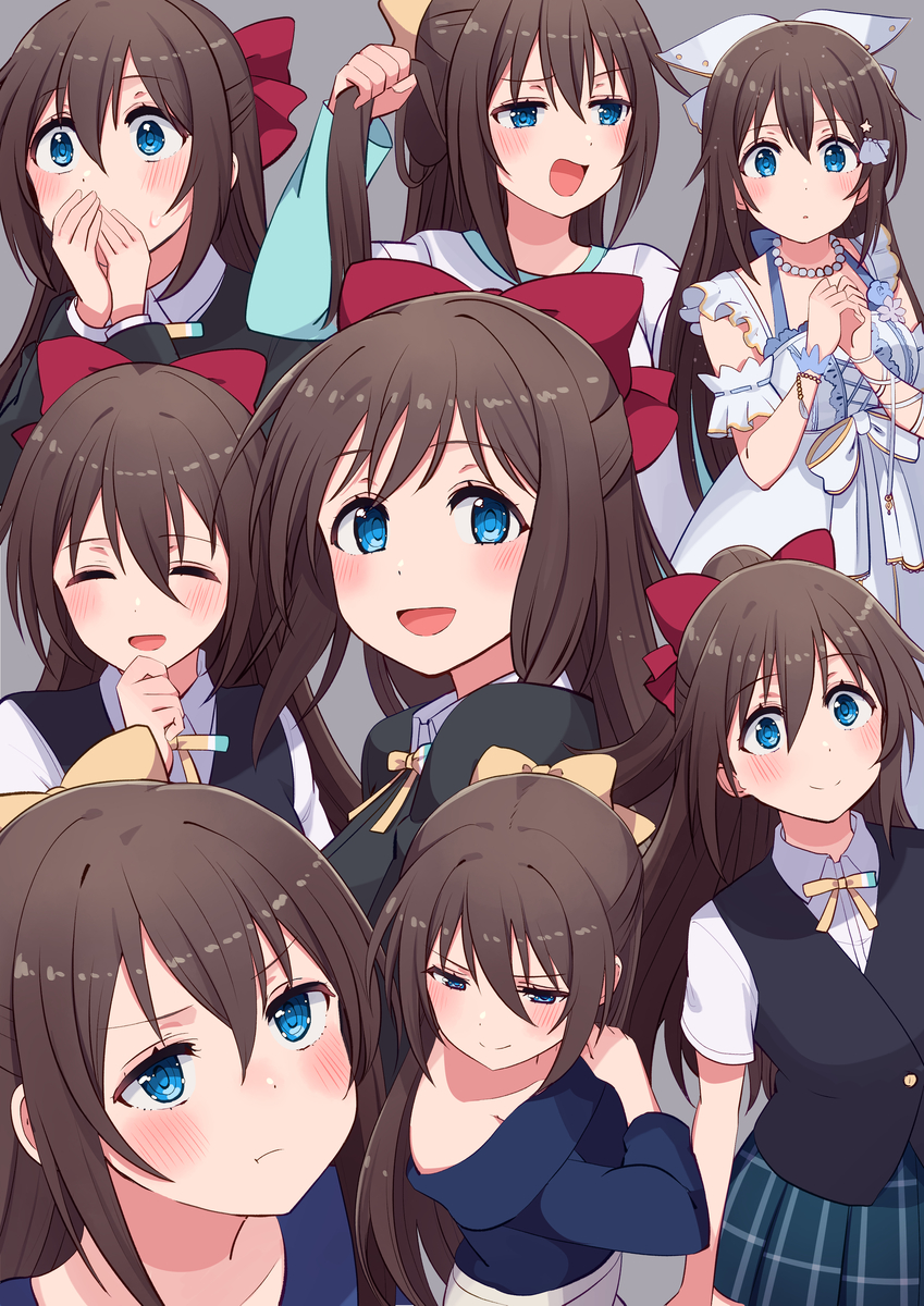 This is a pixiv picture whose title is 桜坂しずくちゃん.
