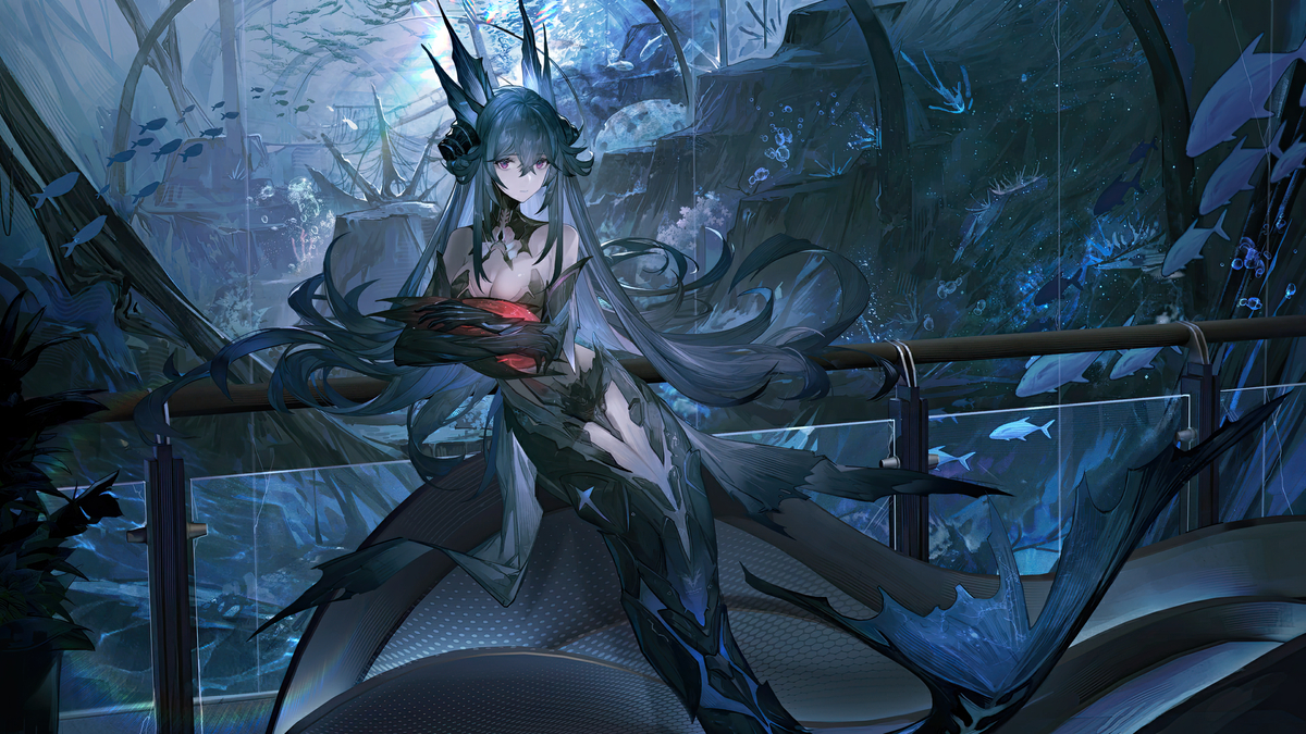 This is a pixiv picture whose title is Lamia CG.