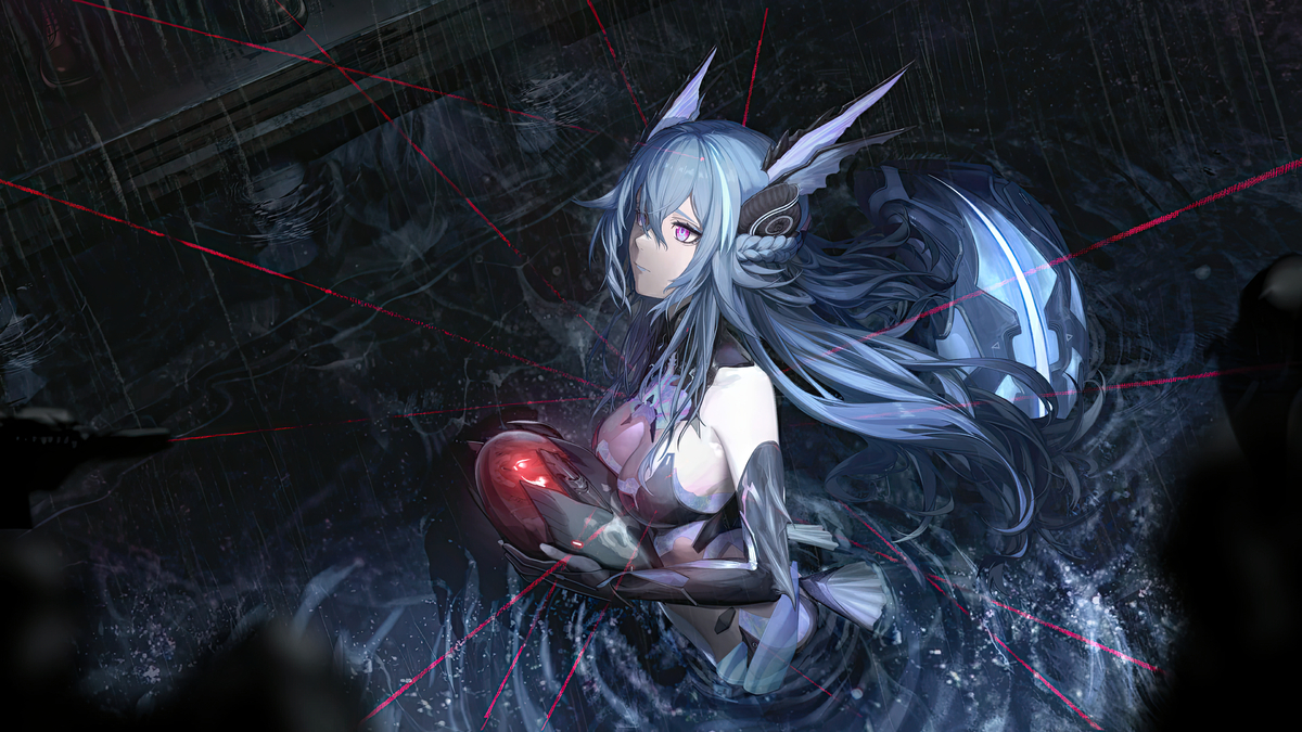 This is a pixiv picture whose title is Lamia.