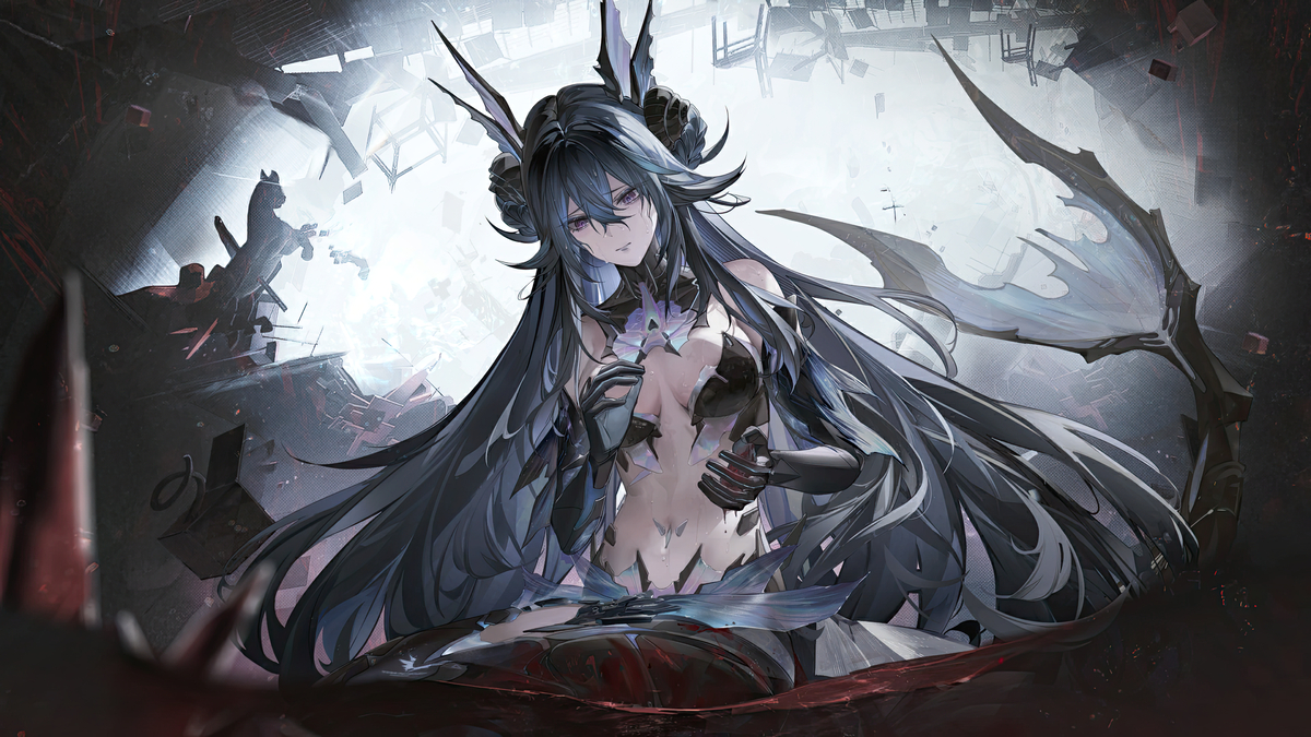 This is a pixiv picture whose title is Lamia.