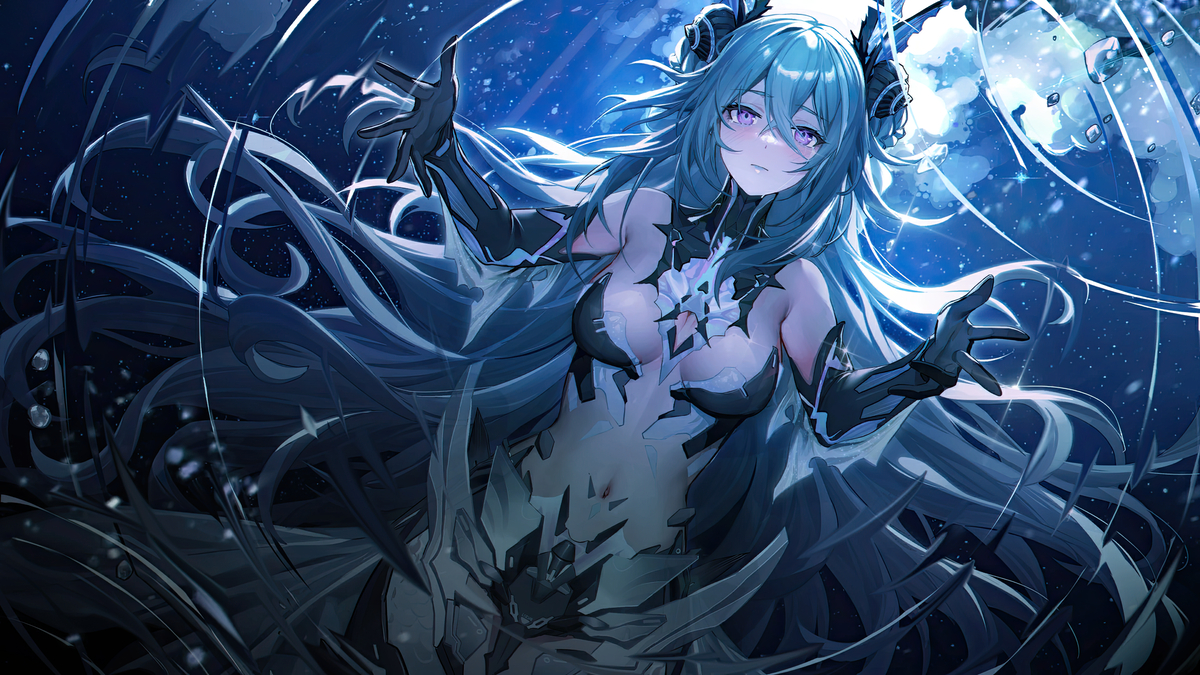 This is a pixiv picture whose title is Lamia CG.