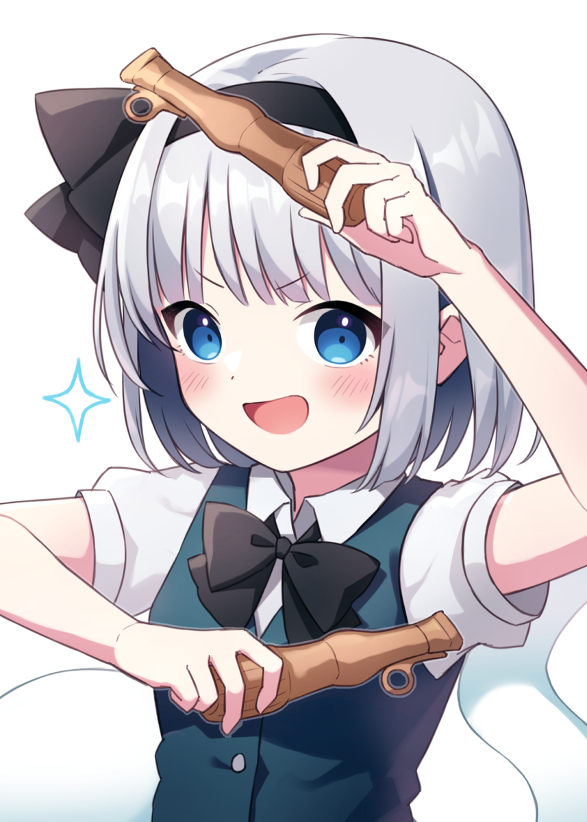 This is a pixiv picture whose title is アイス二刀流の妖夢ちゃん.